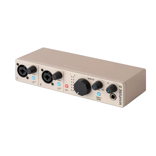 Arturia MiniFuse 2 Champagne Аудиоинтерфейс USB, 2х2