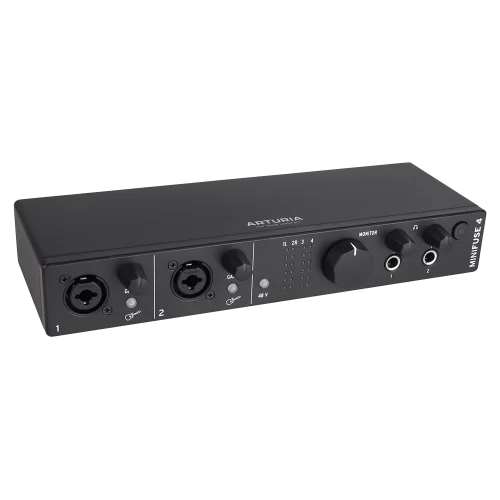 Arturia MiniFuse 4 Black Аудиоинтерфейс USB, 4х4