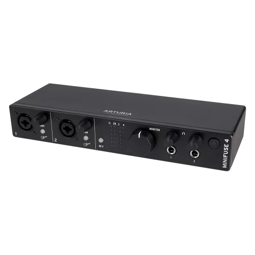 Arturia MiniFuse 4 Black Аудиоинтерфейс USB, 4х4