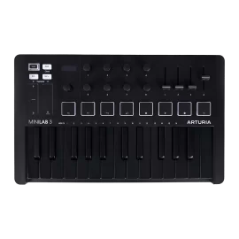 Arturia MiniLab 3 Deep Black MIDI-клавиатура, 25 клавиш