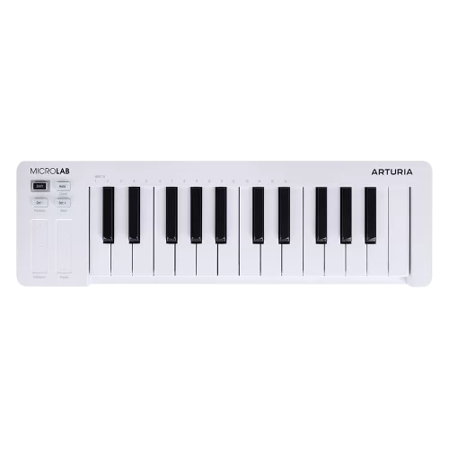 Arturia MicroLab 3 White MIDI-клавиатура, 25 клавиш