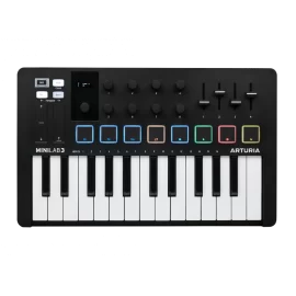 Arturia MiniLab 3 Black Edition MIDI-клавиатура, 25 клавиш