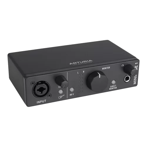 Arturia MiniFuse 1 Black Аудиоинтерфейс USB, 1х2