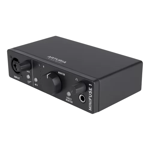 Arturia MiniFuse 1 Black Аудиоинтерфейс USB, 1х2