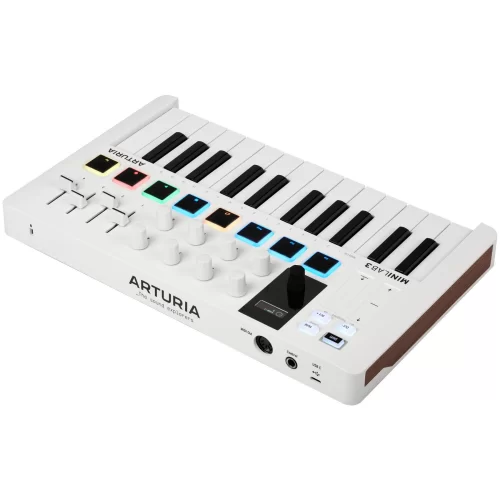Arturia MiniLab 3 White MIDI-клавиатура, 25 клавиш