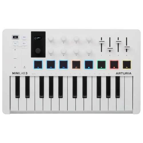 Arturia MiniLab 3 White MIDI-клавиатура, 25 клавиш