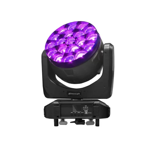 AstraLight MBZ1920 Вращающаяся голова Wash, 19x20 Вт., RGBW