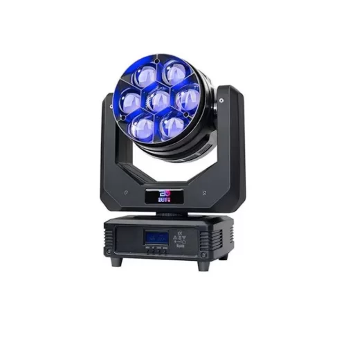 AstraLight MBZ740 Вращающаяся голова Wash, 7x40 Вт., RGBW