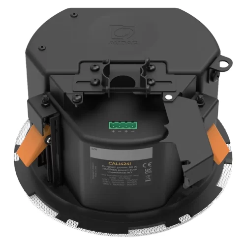 Audac CALI424II/W Встраиваемая АС, 30 Вт.- 8 Ом; 24/12/6/3 Вт.- 100В, 4"