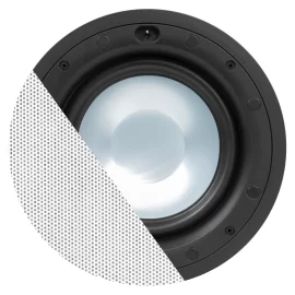 Audac CELO8SI/W Встраиваемый сабвуфер, 2х50 Вт.- 8 Ом., 8"