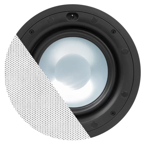 Audac CELO8SI/W Встраиваемый сабвуфер, 2х50 Вт.- 8 Ом., 8"
