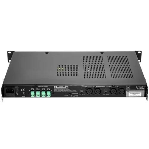 Audac EPA254 Усилитель мощности, 4х250 Вт.