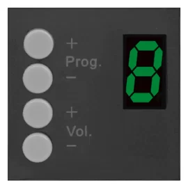 Audac MWX45/B Настенная панель управления для матричных систем MTX