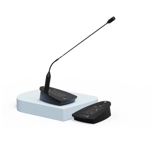 Audac NPM200 Пейджинговая консоль с сенсорным экраном, Dante/AES67, питание POE