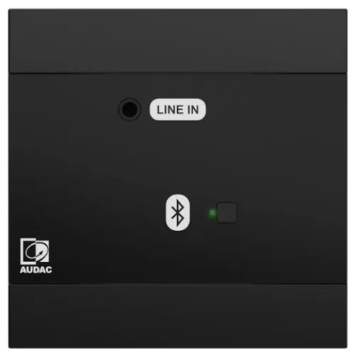 Audac NWP300/B Настенная панель, Bluetooth, Dante/AES67