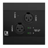 Audac NWP320/B Настенная панель, Bluetooth, Dante/AES67