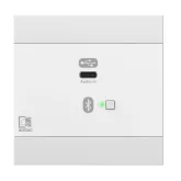 Audac NWP400/W Настенная панель, Bluetooth, Dante/AES67