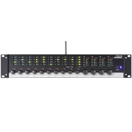 Audac PRE240 10-канальный рэковый микшер, 4 зоны, Bluetooth
