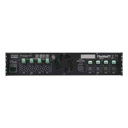 Audac SMQ500 Усилитель мощности, 4х500 Вт.