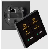 Audac TS-04/B Встраиваемая сенсорная панель управления Audac Touch