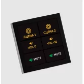 Audac TS-04/B Встраиваемая сенсорная панель управления Audac Touch