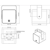 Audac VIRO5D/W Пассивная АС, 60 Вт.- 16 Ом., 5,25", IP55