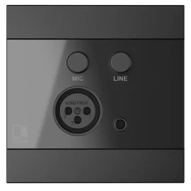 Audac WP205/B Настенная панель подключения