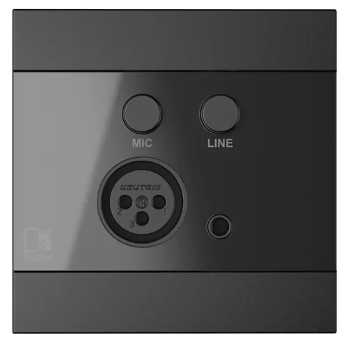 Audac WP205/B Настенная панель подключения