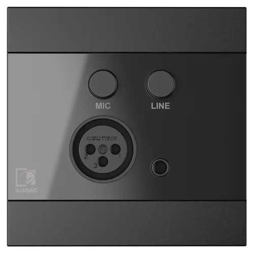 Audac WP210/B Настенная панель подключения