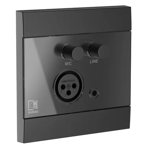 Audac WP210/B Настенная панель подключения