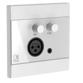 Audac WP210/W Настенная панель подключения