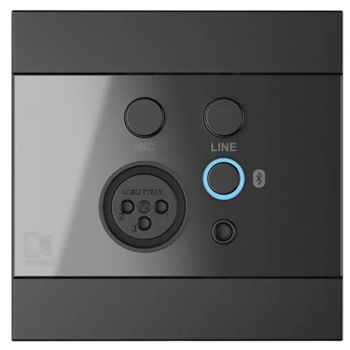 Audac WP225/B Настенная панель подключения Bluetooth