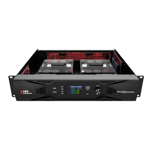 Audiocenter D4.6K-D Усилитель мощности, 4х1500 Вт., Dante