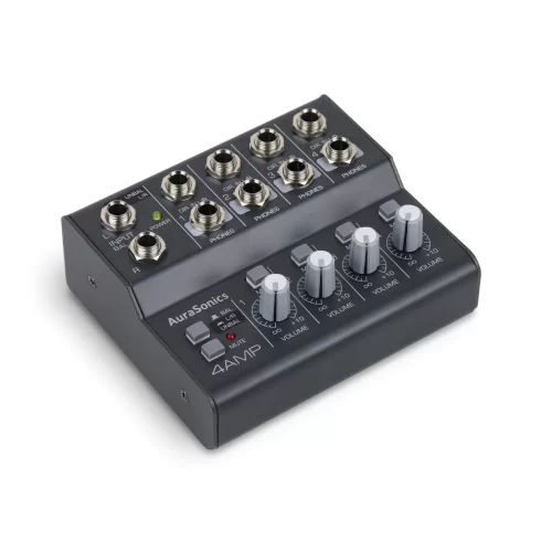 AuraSonics 4AMP Усилитель для 4-х наушников
