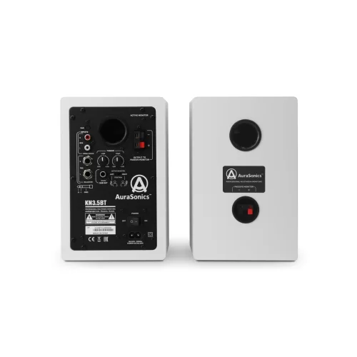 AuraSonics KN3.5BT-WH Активные мультимедиа-мониторы, 60 Вт. 3,5", Bluetooth, пара