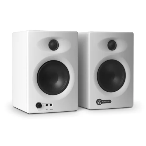 AuraSonics KN4.5BT-WH Активные мультимедиа-мониторы, 60 Вт. 4,5", Bluetooth, пара