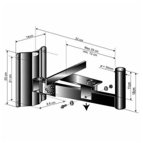 Bespeco BP750 Крепление для акустики
