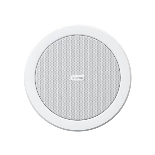 Biamp CM10TB White Потолочный громкоговоритель, 1,25/2,5/5/10 Вт.-100 В, 5,5"