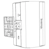 Biamp EX-S8-CM-B Настенная АС, 20/40/80 Вт.-100 В; 250 Вт. - 8 Ом., 8", IP54