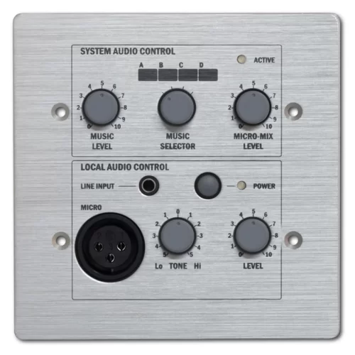 Biamp PM1122RL Настенная панель управления для предусилителя PM1122