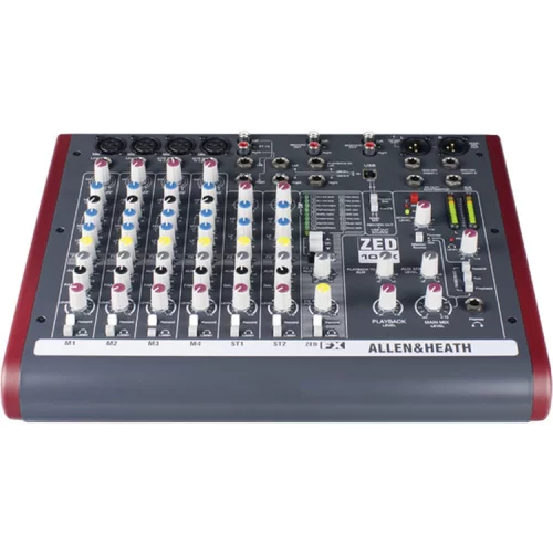 Allen & Heath ZED-10FX (ZED10FX) 8-канальный аналоговый микшер, FX
