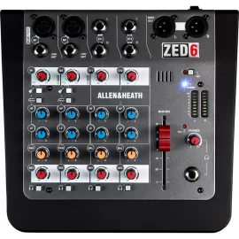 Allen & Heath ZED-6 (ZED6) 6-канальный аналоговый микшер