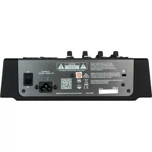 Allen & Heath ZED-6 (ZED6) 6-канальный аналоговый микшер