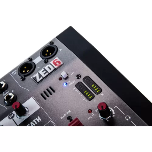 Allen & Heath ZED-6 (ZED6) 6-канальный аналоговый микшер