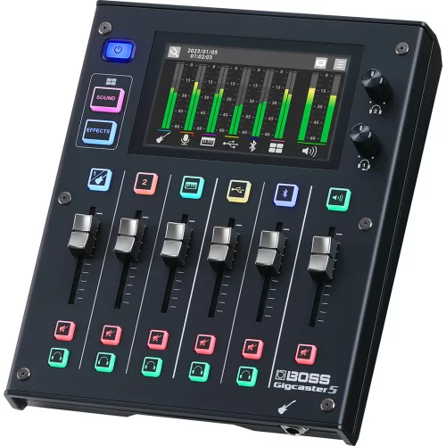 Boss Gigcaster 5 (GCS-5) 5-канальный микшер и аудиоинтерфейс