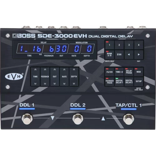 Boss SDE-3000EVH Гитарная педаль Dual Digital Delay