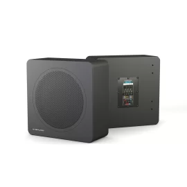 CVGaudio BASE-12V2/BL-UNI Инсталляционный сабвуфер, 200 Вт. - 8 Ом, 50/75/100 Вт. - 100 В, 12"