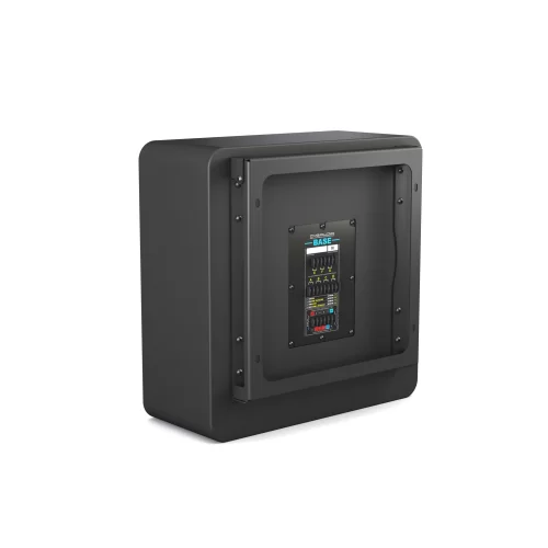 CVGaudio BASE-12V2/BL-UNI Инсталляционный сабвуфер, 200 Вт. - 8 Ом, 50/75/100 Вт. - 100 В, 12"