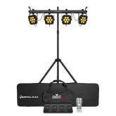 Chauvet-DJ 4BAR Flex Q ILS Комплект светодиодных прожекторов, 4 прожектора Q7 (7x3,5W RGBA)
