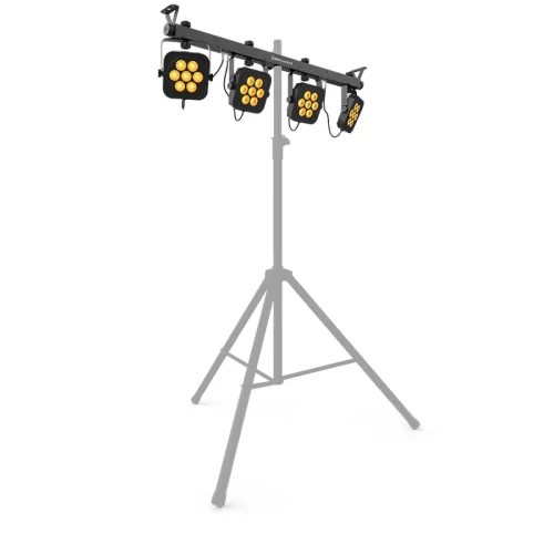 Chauvet-DJ 4BAR Flex Q ILS Комплект светодиодных прожекторов, 4 прожектора Q7 (7x3,5W RGBA)